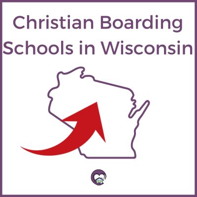 Map of Wisconsin for Christian Boarding Schools in Wisconsin post