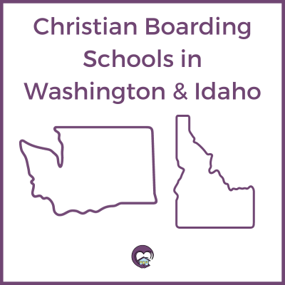 Maps of Christian Boarding Schools in Washington and Idaho
